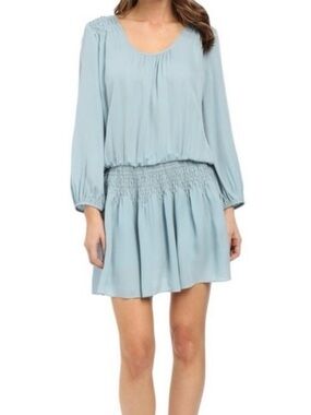 JOIE Bain Smocked Mini Dress Size Medium